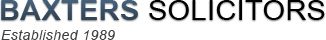 Baxters Solicitors Logo